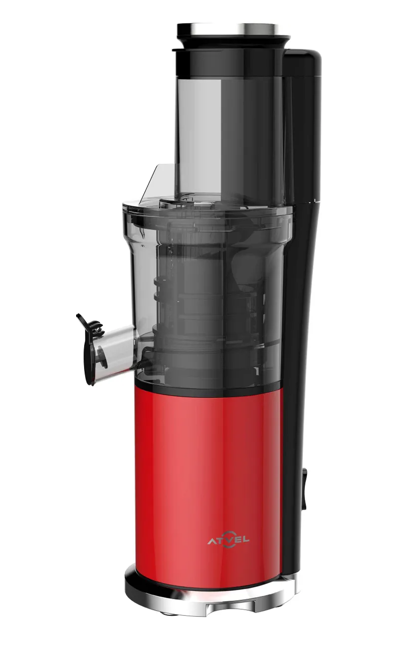

Соковыжималка шнековая Atvel PowerTwist J7 180 Вт красный, PowerTwist J7
