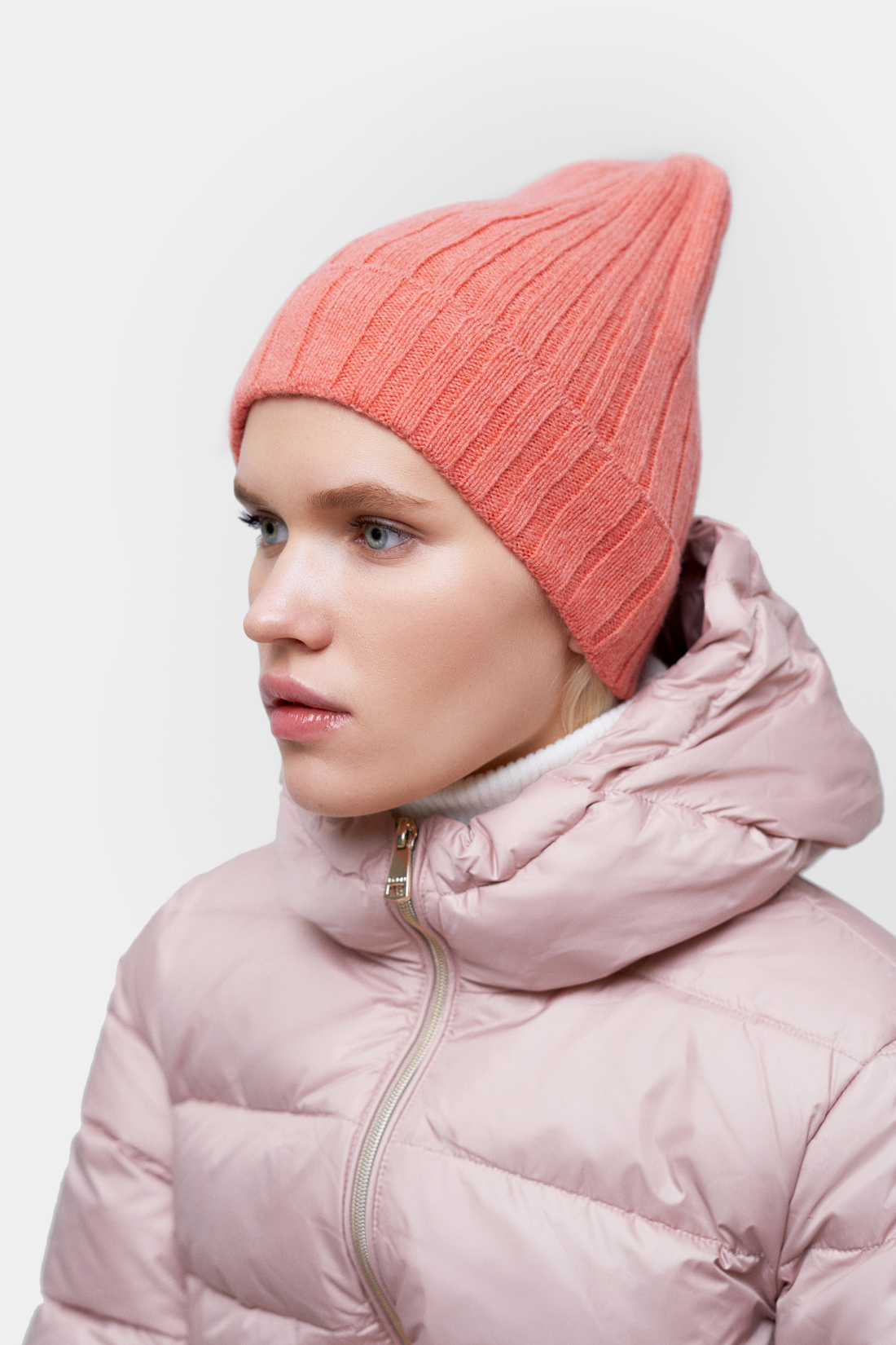 

Шапка женская Baon B340584 bright coral, р, Розовый, B340584