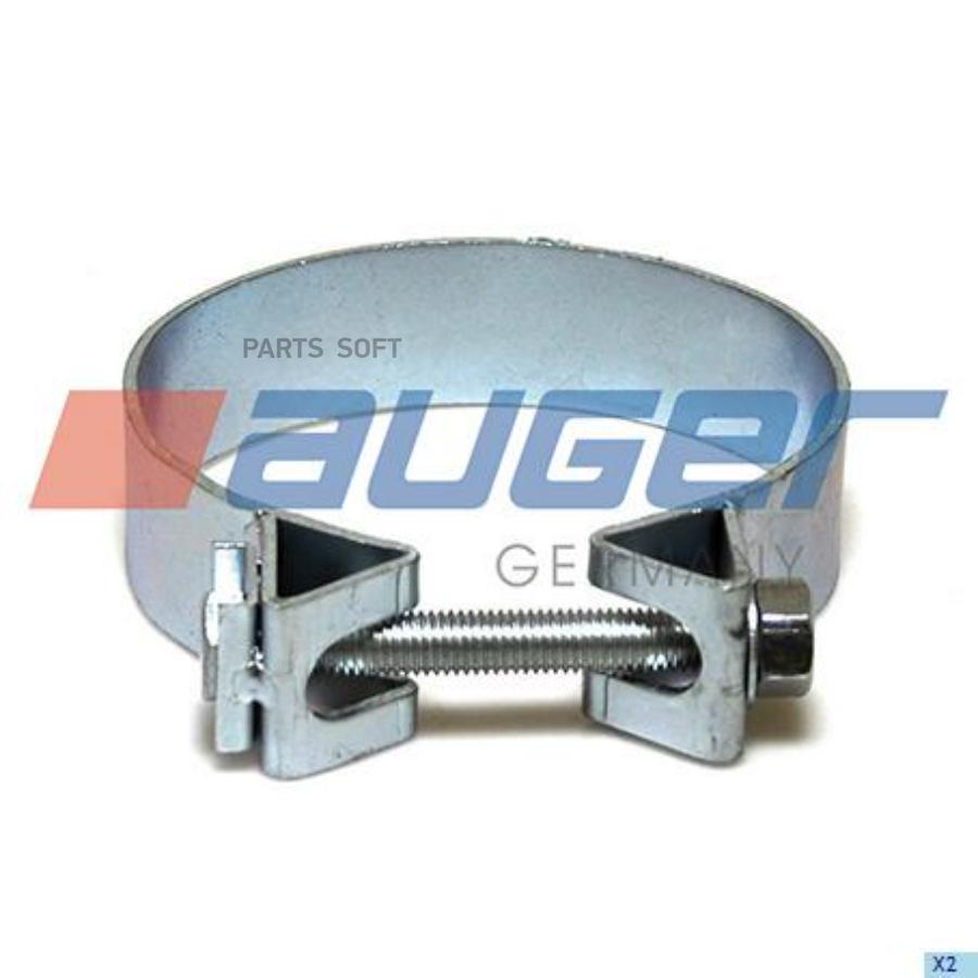 

AUGER 65464 AUG65464_хомут трубы глушителя d=120 !(в сб.) d=120 h=35 \Scania 93/113/143