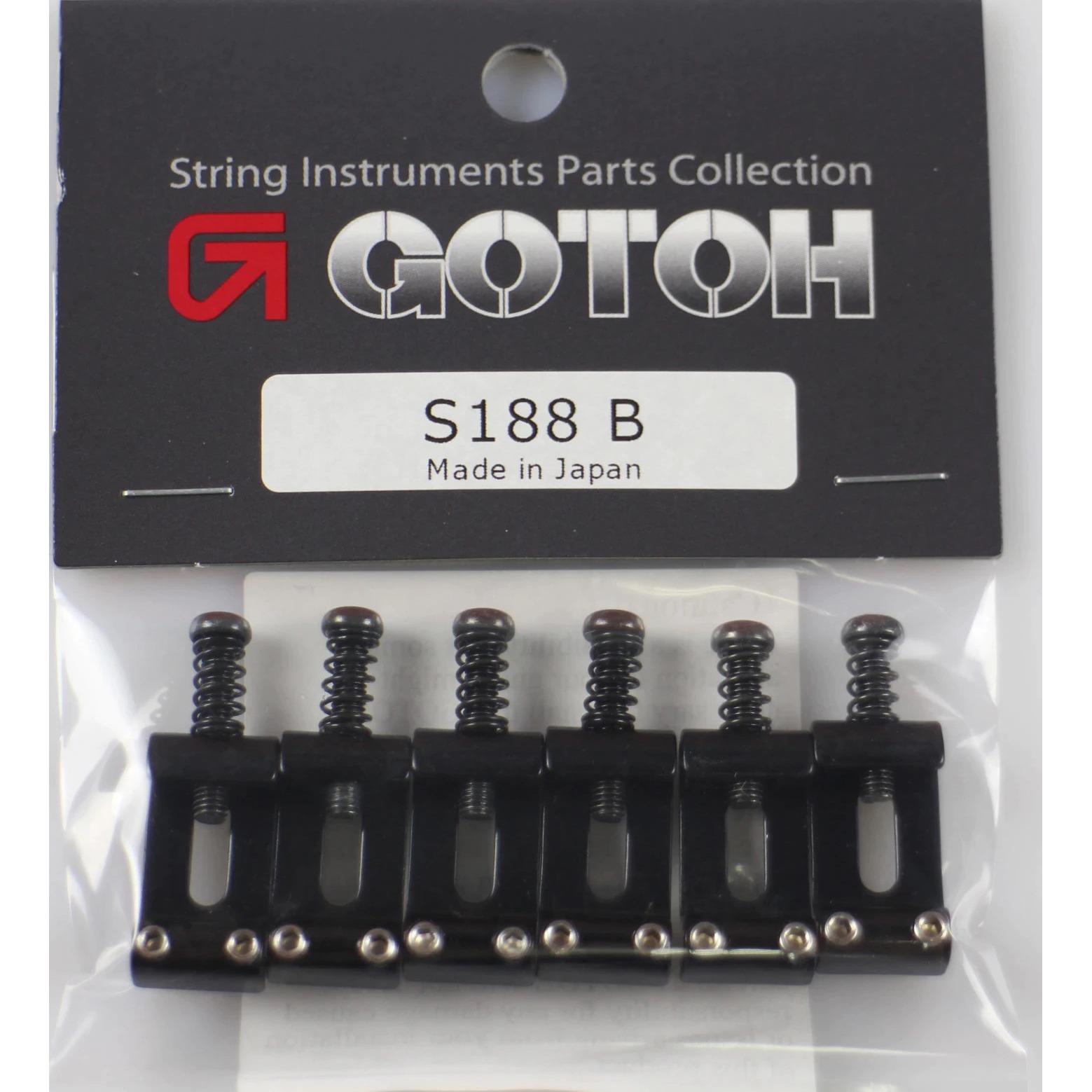 

Комплект седел для бриджа Gotoh S188-B, S188-B