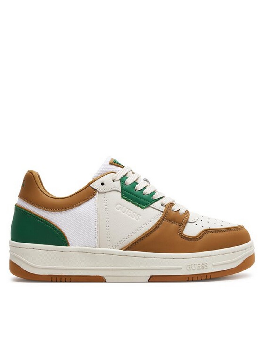 

Кеды мужские Guess Ancona II FMJAII ELL12 бежевые 42 EU, Бежевый, Ancona II FMJAII ELL12