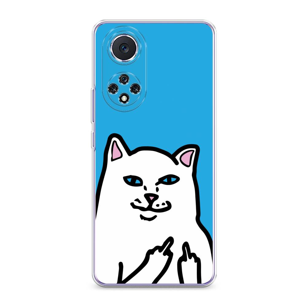 фото Чехол awog "кот жесть" для huawei nova 9