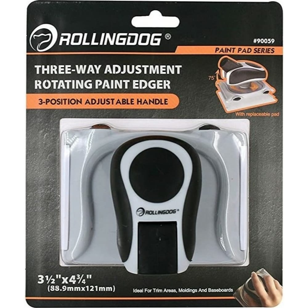 

Малярный аппликатор для отбивки Rollingdog Magic Edger 12 х 8,9 см 90059
