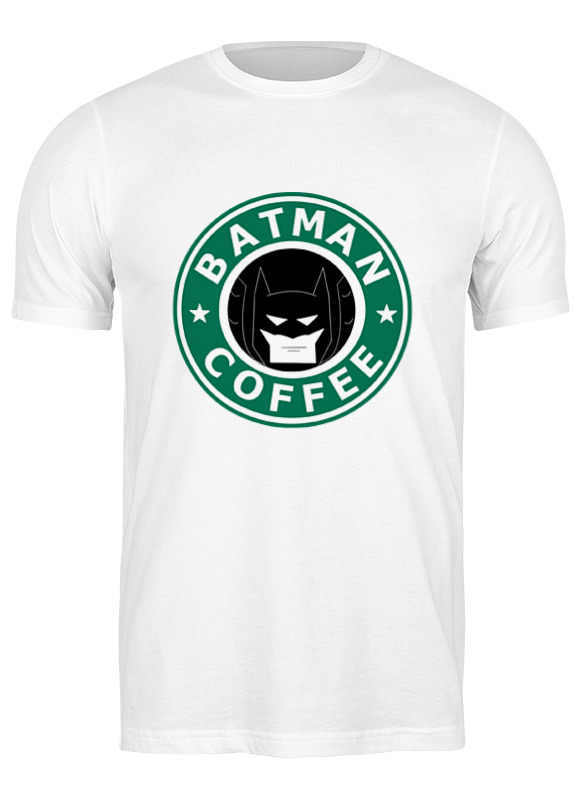 

Футболка мужская Printio Batman coffee белая 3XL, Белый, Batman coffee