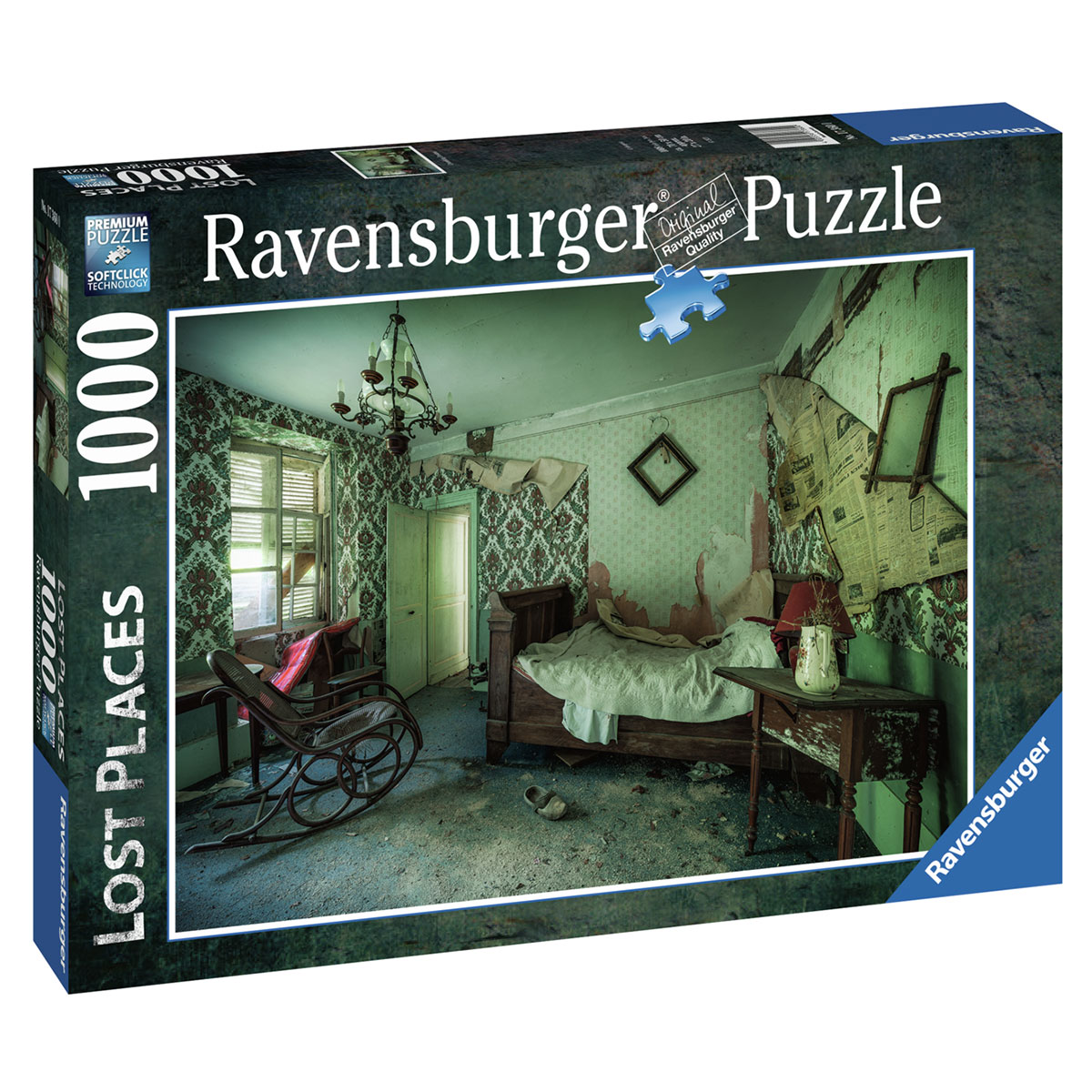 

Пазл серии Затерянный мир Ravensburger - Спальня, 1000 деталей, Спальня