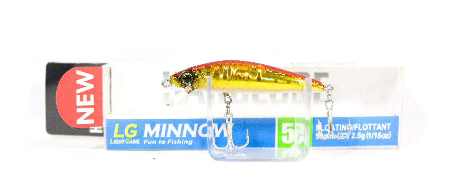 

Воблер Yo-Zuri Hardcore Lg Minnow (F) 50mm 2,5г, F1198-HGR, Золотистый;оранжевый, Hardcore Lg Minnow