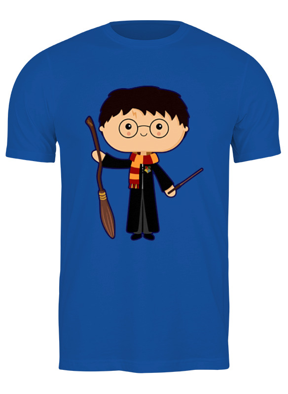 

Футболка мужская Printio Гарри поттер (harry potter) синий 3XL, Гарри поттер (harry potter)