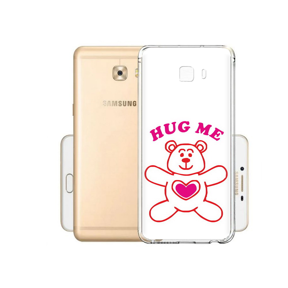 

Чехол MyPads Tocco для Samsung Galaxy C9 Pro 14 февраля обними меня, Прозрачный, Tocco