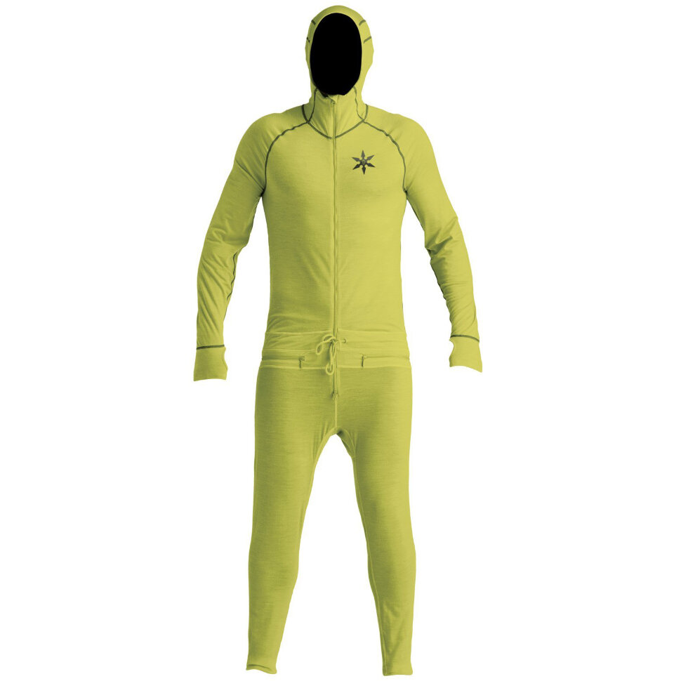 фото Термокомбинезон мужской airblaster merino ninja suit citron 2022