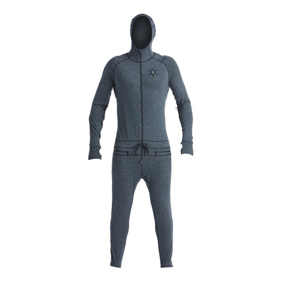 фото Термокомбинезон мужской airblaster merino ninja suit black 2022