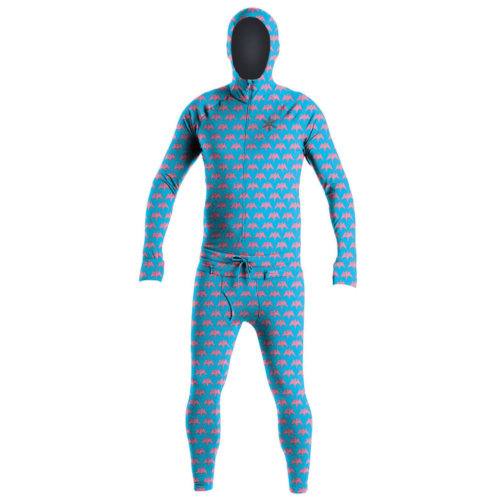 фото Термокомбинезон мужской airblaster classic ninja suit turquoise terry 2022
