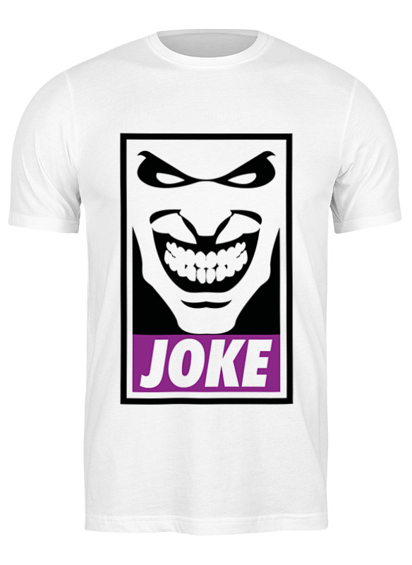 

Футболка мужская Printio Джокер (joke) белая 3XL, Джокер (joke)