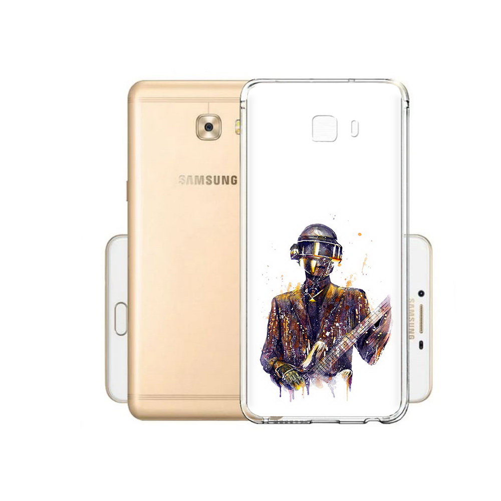 

Чехол MyPads Tocco для Samsung Galaxy C9 Pro космо-гитарист, Прозрачный, Tocco
