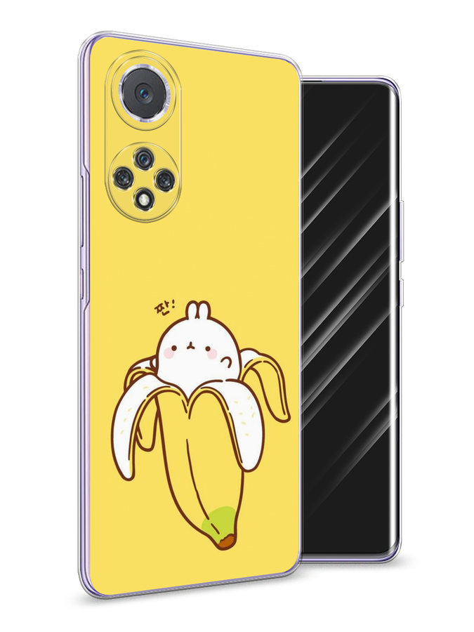 

Чехол Awog на Huawei Nova 9 "Зайчик-бананчик", Желтый;белый, 6106150-2