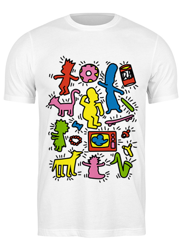 

Футболка мужская Printio Симпсоны (the simpsons) белая 3XL, Симпсоны (the simpsons)