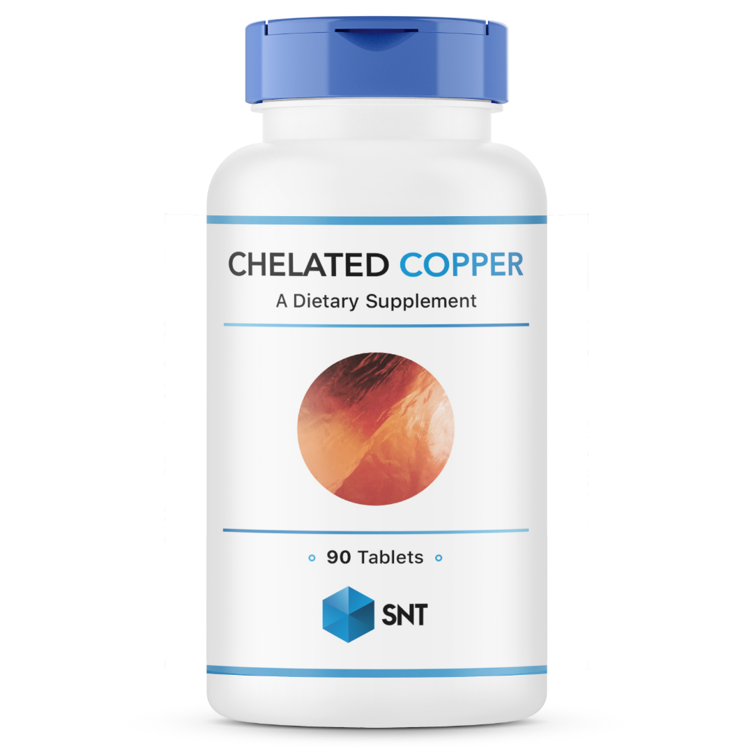 Хелатная медь SNT Chelated Copper, 90 таблеток