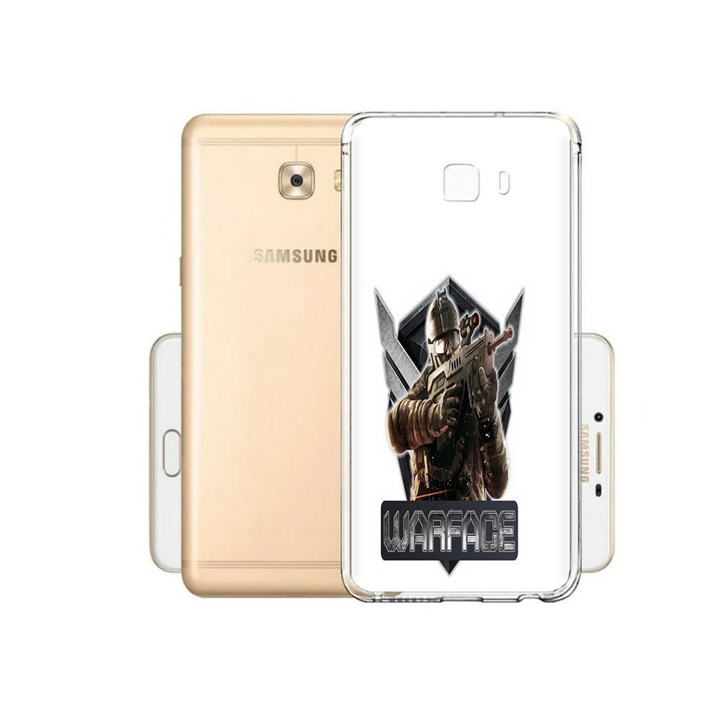 

Чехол MyPads Tocco для Samsung Galaxy C9 Pro игра про войну, Прозрачный, Tocco
