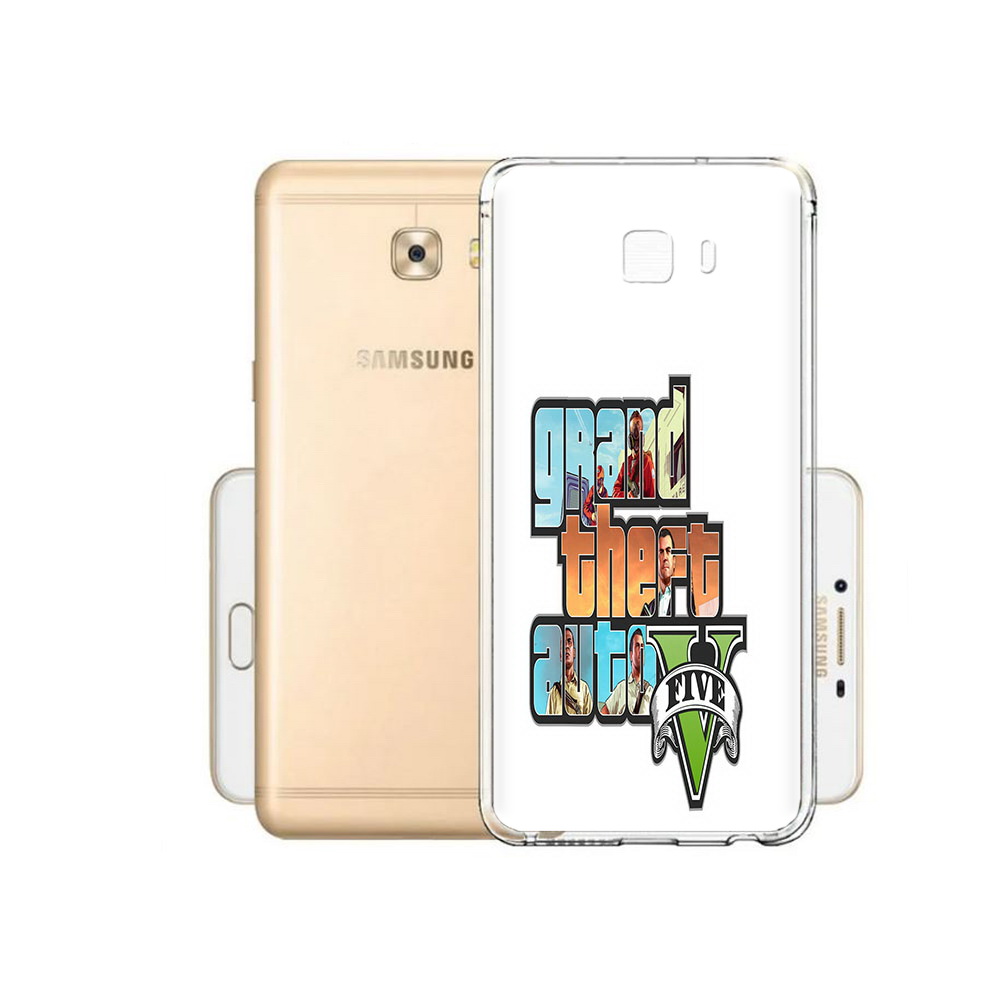 

Чехол MyPads Tocco для Samsung Galaxy C9 Pro игра гта, Прозрачный, Tocco