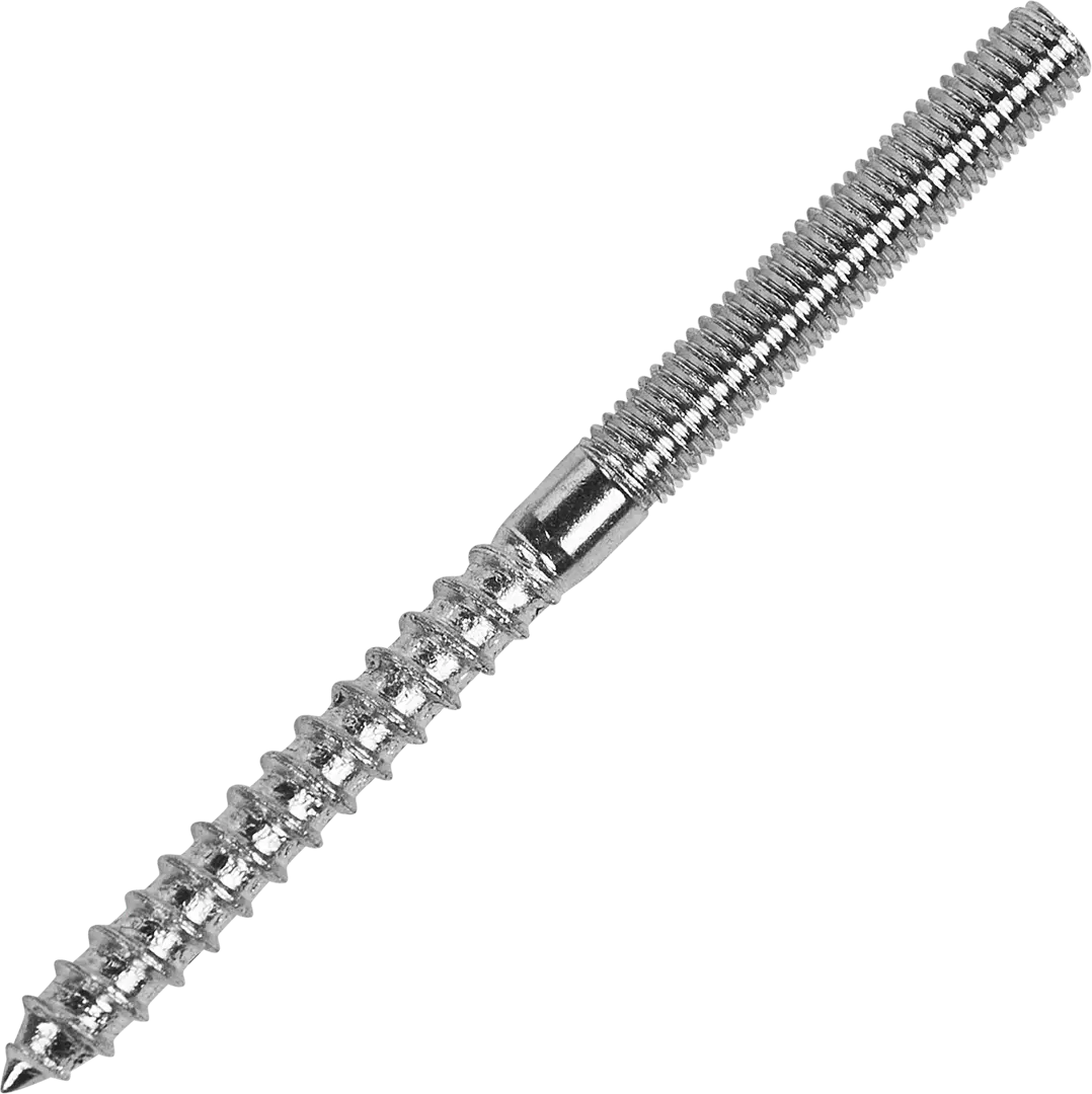 Шпилька сантехническая оцинкованная сталь 6x80 мм 2 шт
