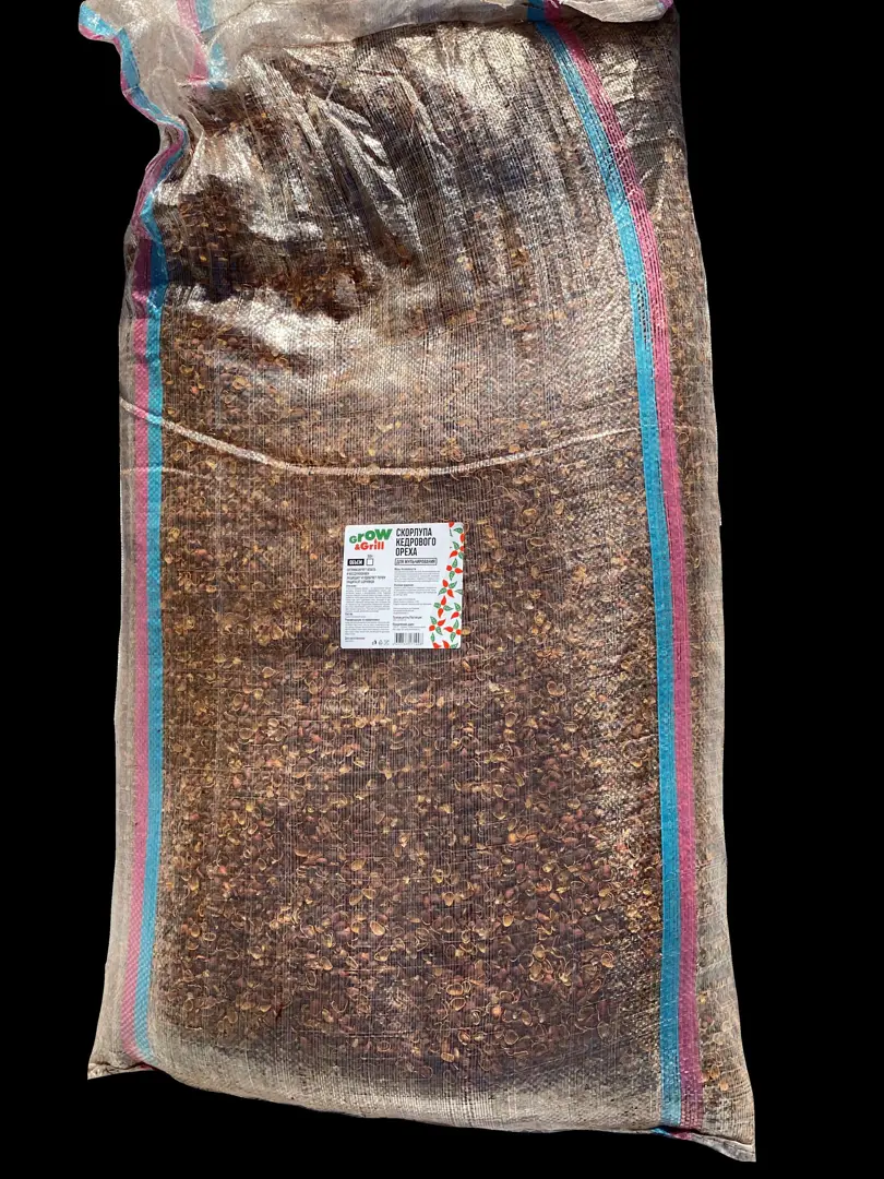 

Скорлупа кедрового ореха сибирского 50 л, Коричневый