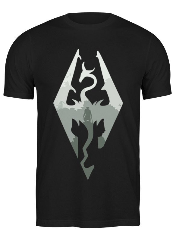 

Футболка мужская Printio Skyrim (скайрим) черная 3XL, Черный, Skyrim (скайрим)