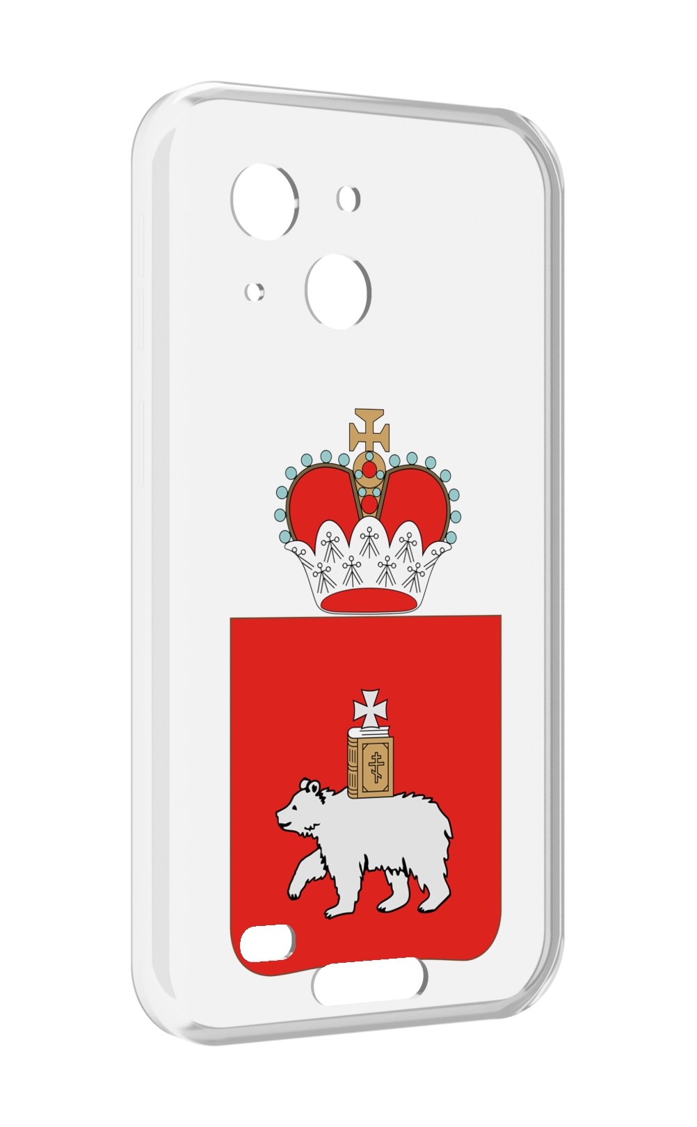 

Чехол MyPads герб-пермскии-краи для Oukitel WP20 / WP20 Pro, Прозрачный, Tocco
