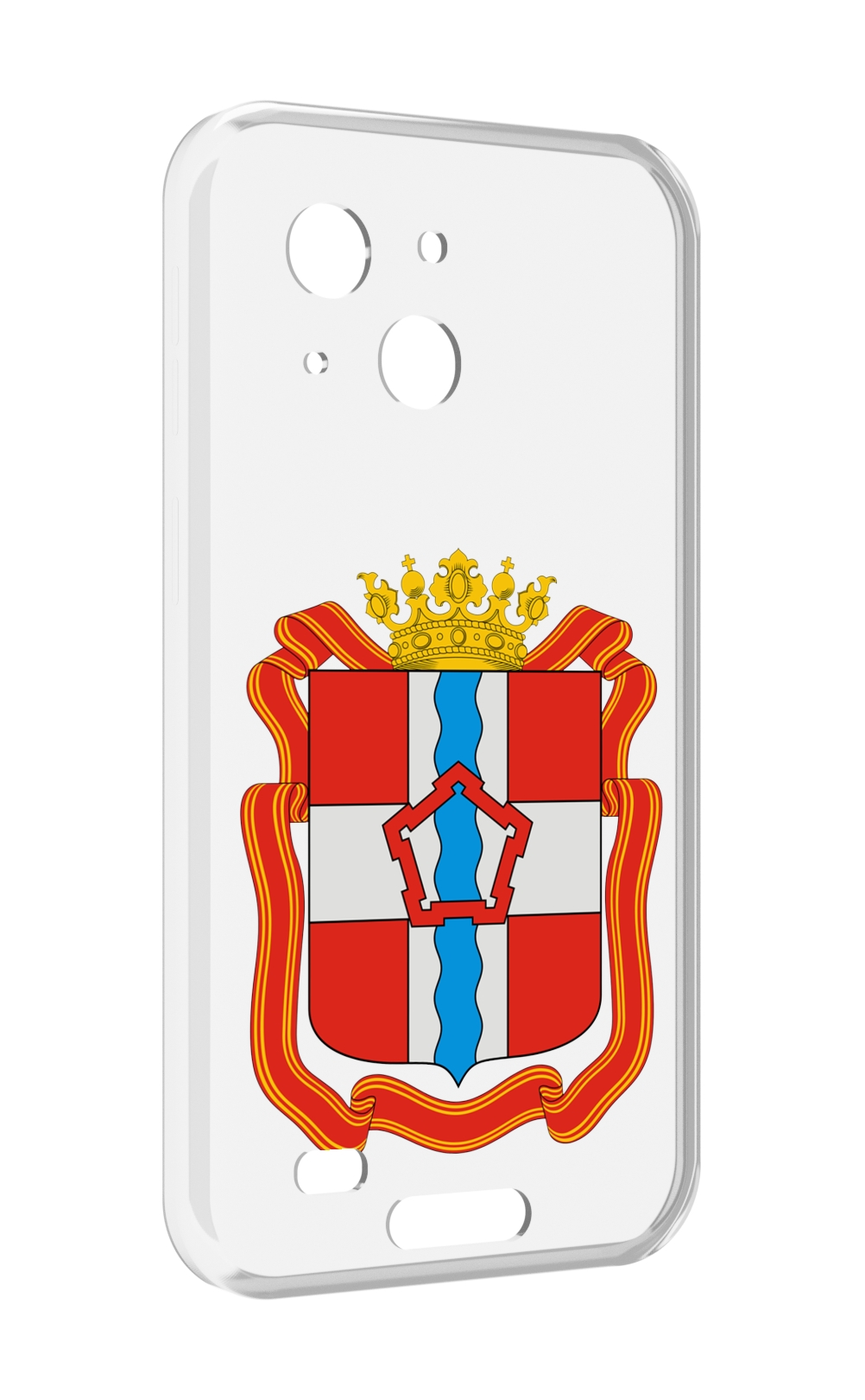 

Чехол MyPads герб-омскои-области для Oukitel WP20 / WP20 Pro, Прозрачный, Tocco