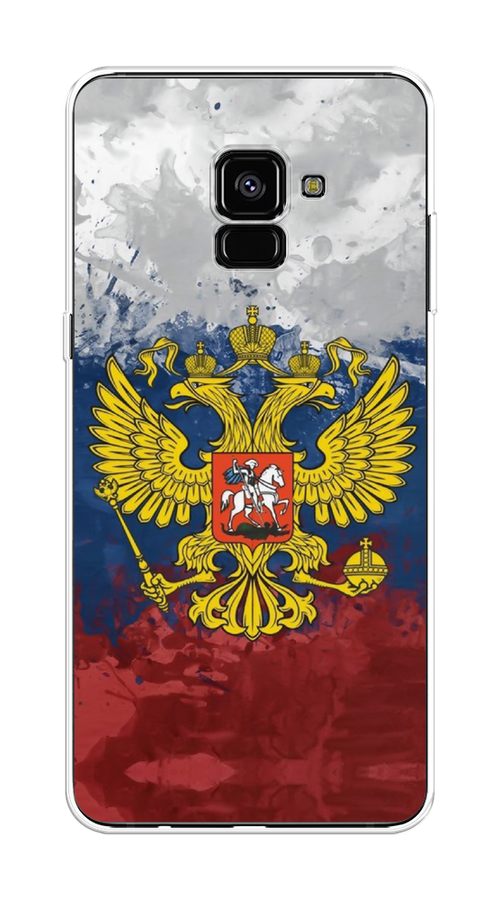 

Чехол Awog на Samsung Galaxy A8 + "РФ", Белый;синий;красный, 25550-5