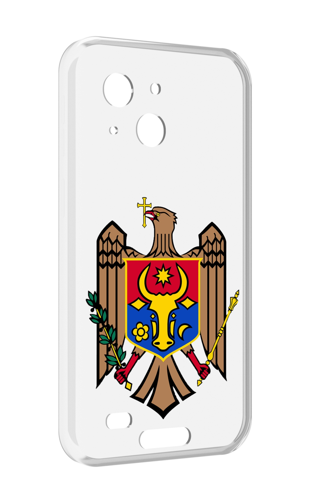 

Чехол MyPads герб-молдовы для Oukitel WP20 / WP20 Pro, Прозрачный, Tocco