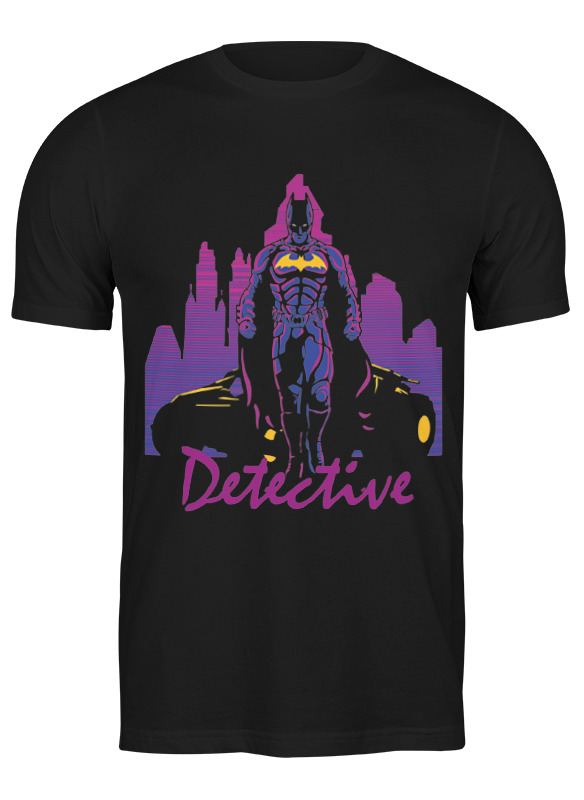 

Футболка мужская Printio Бэтмен (batman) черная 3XL, Черный, Бэтмен (batman)