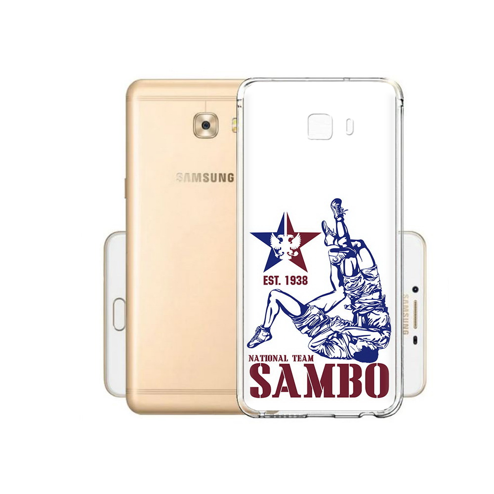 Чехол MyPads Tocco для Samsung Galaxy C9 Pro единоборства самбо