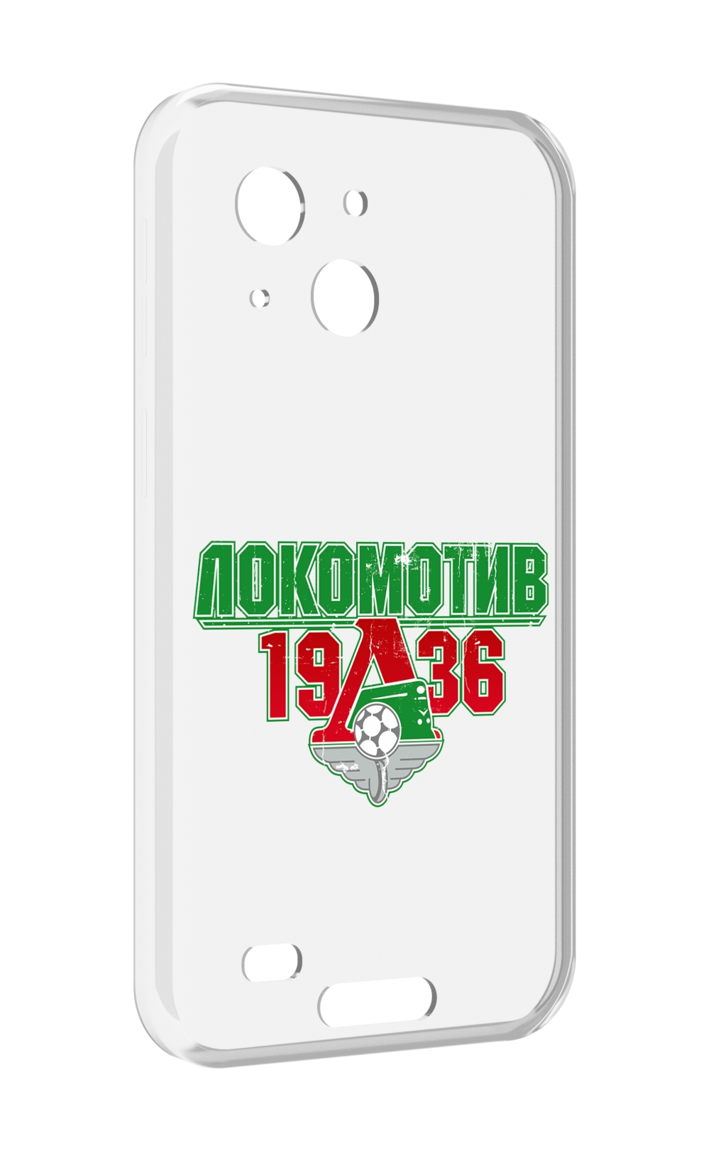 

Чехол MyPads ФК локомотив 1936 для Oukitel WP20 / WP20 Pro, Прозрачный, Tocco