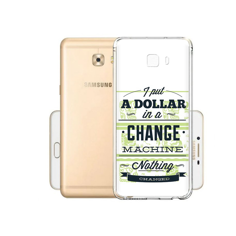 

Чехол MyPads Tocco для Samsung Galaxy C9 Pro доллар надпись, Прозрачный, Tocco