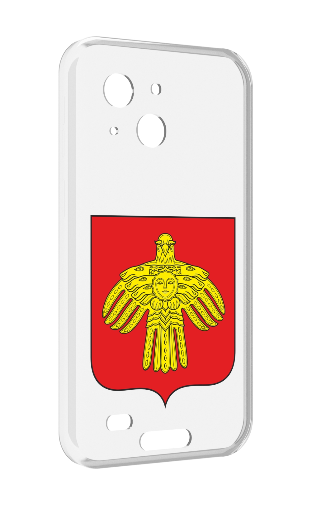 

Чехол MyPads герб-коми-сыктывкар для Oukitel WP20 / WP20 Pro, Прозрачный, Tocco