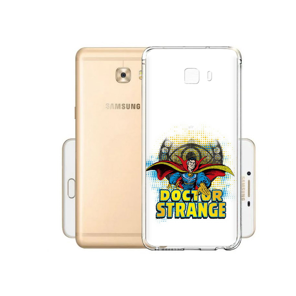 

Чехол MyPads Tocco для Samsung Galaxy C9 Pro доктор стренж рисунок, Прозрачный, Tocco