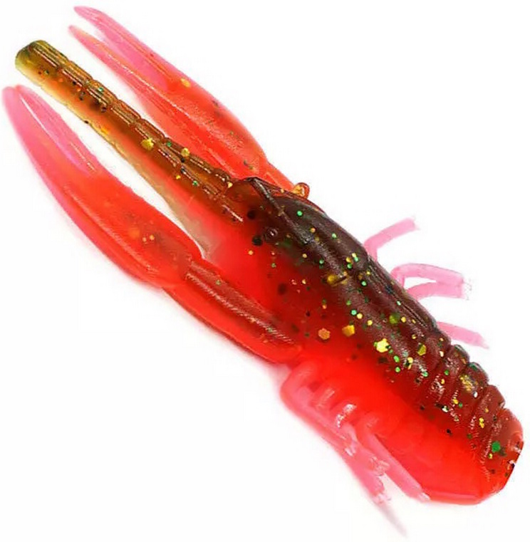 

Приманка Kosadaka Crayfish 63, 5шт., цвет DGR, Красный, Crayfish