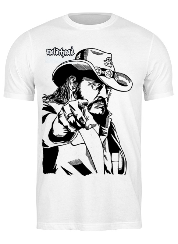 Футболка мужская Printio Motorhead белая 3XL