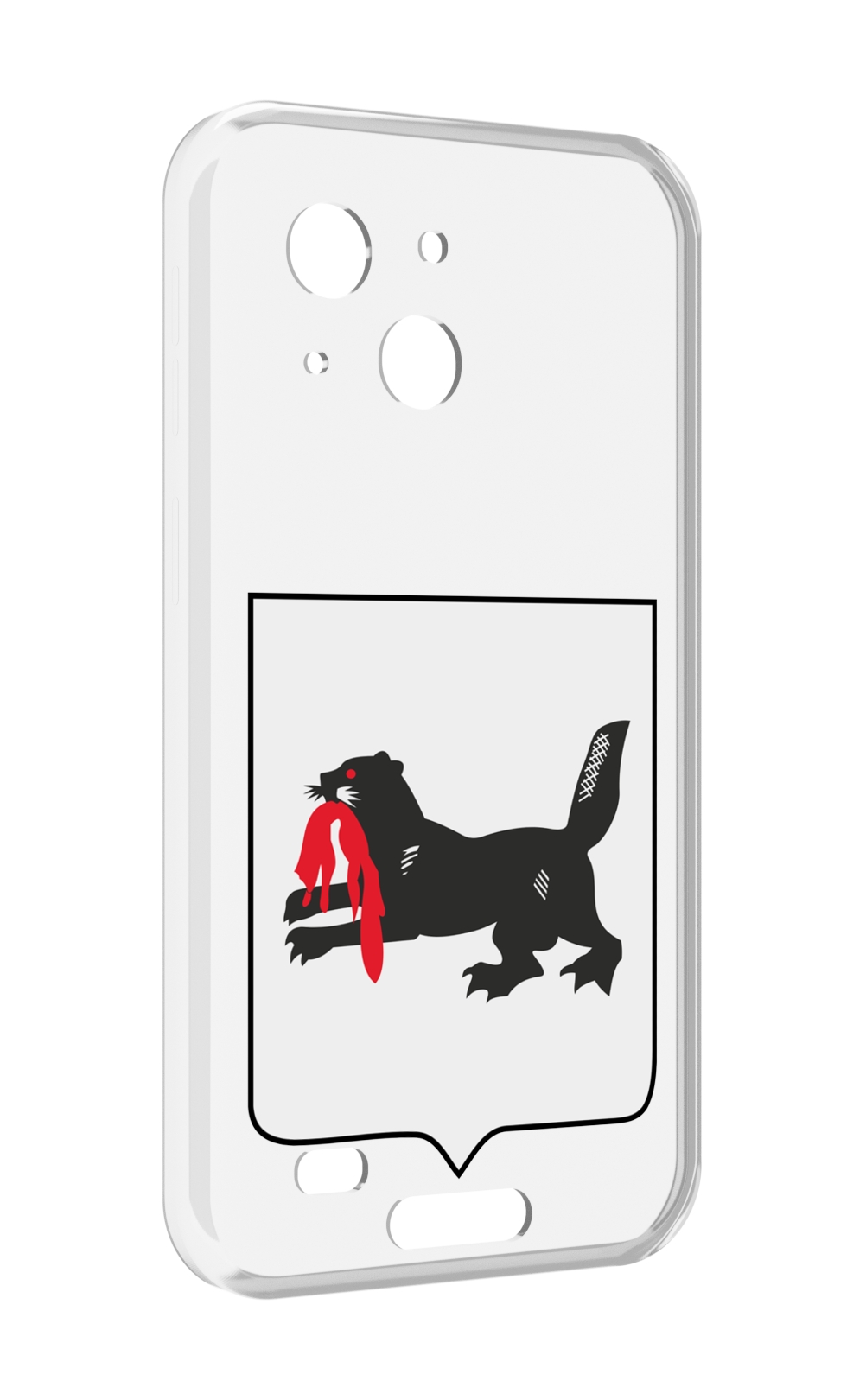 

Чехол MyPads герб-игркутскои-области для Oukitel WP20 / WP20 Pro, Прозрачный, Tocco