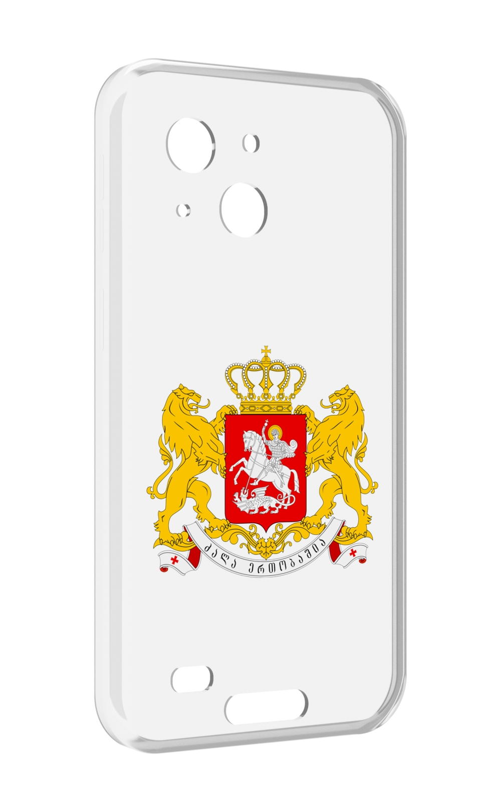

Чехол MyPads герб-грузии для Oukitel WP20 / WP20 Pro, Прозрачный, Tocco