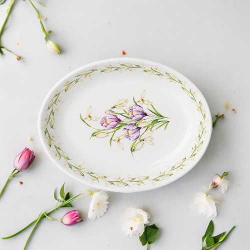 

Блюдо сервировочное Lefard Sunday, фарфоровое, 25 см