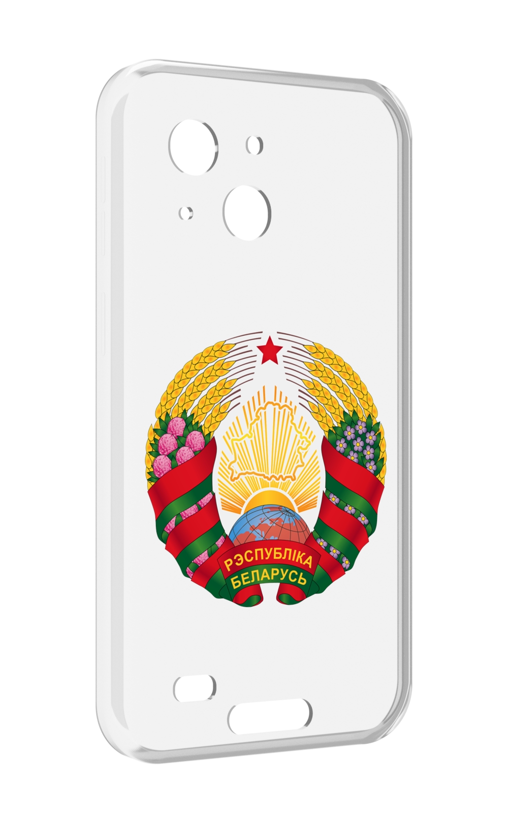

Чехол MyPads герб-беларуси для Oukitel WP20 / WP20 Pro, Прозрачный, Tocco