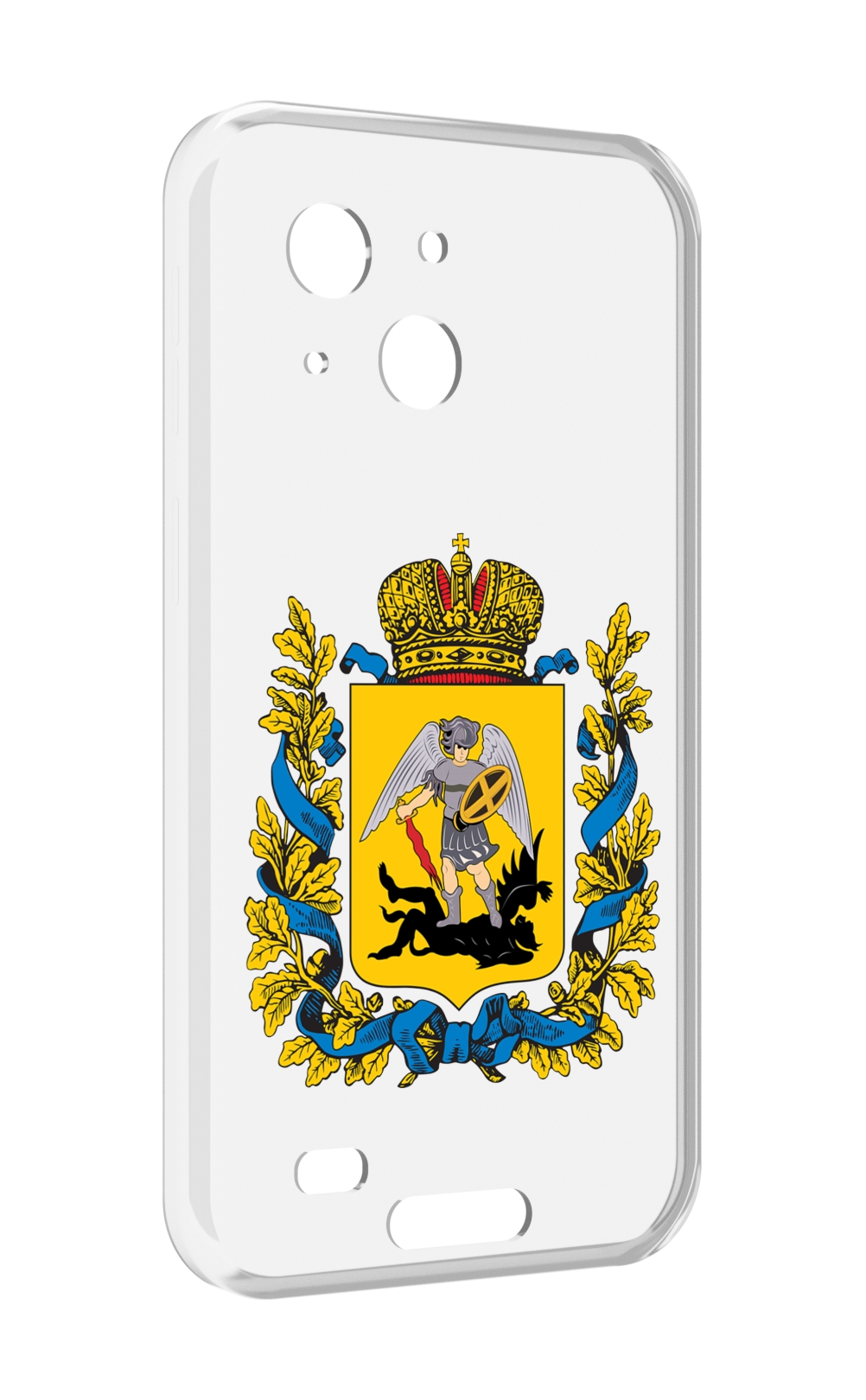 

Чехол MyPads герб-архангельскрои-области для Oukitel WP20 / WP20 Pro, Прозрачный, Tocco