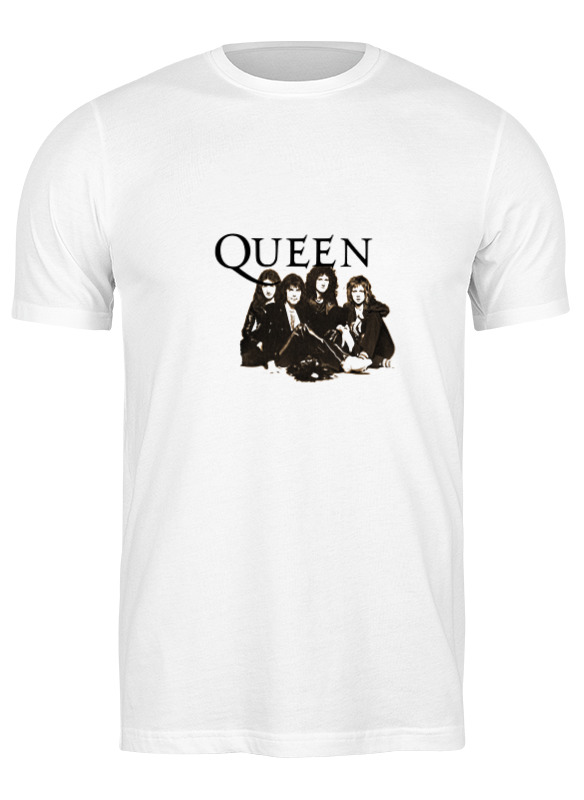 

Футболка мужская Printio Queen group белая L, Белый, Queen group