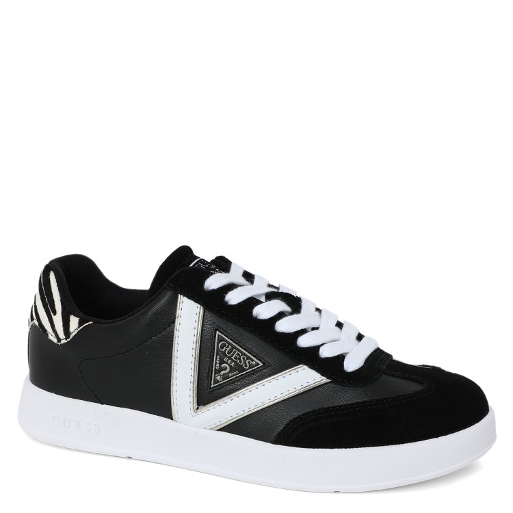 

Кеды женские Guess FL6AVIELE12 черные 41 EU, FL6AVIELE12