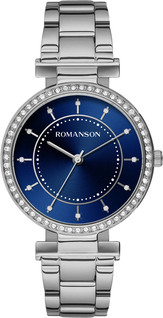 фото Наручные часы женские romanson rm8a44tlw(bu)