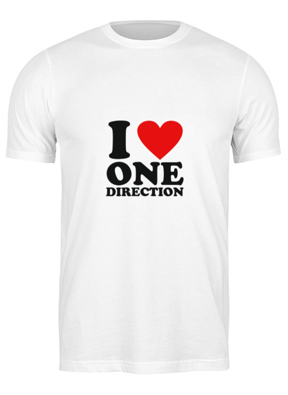 

Футболка мужская Printio One direction белая L, Белый, One direction