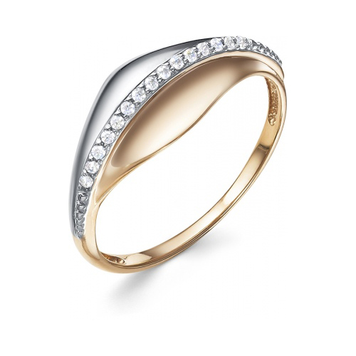 

Кольцо из красного золота с фианитом р. 17 Гранат 1.10.11.0831.00-3735-1, 1.10.11.0831.00-3735-1