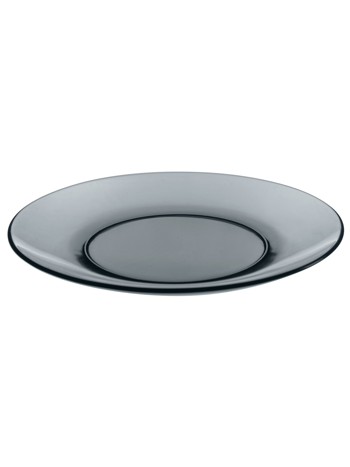 

Набор тарелок Alat Home 6 шт Basilico Grey стекло, 17 см
