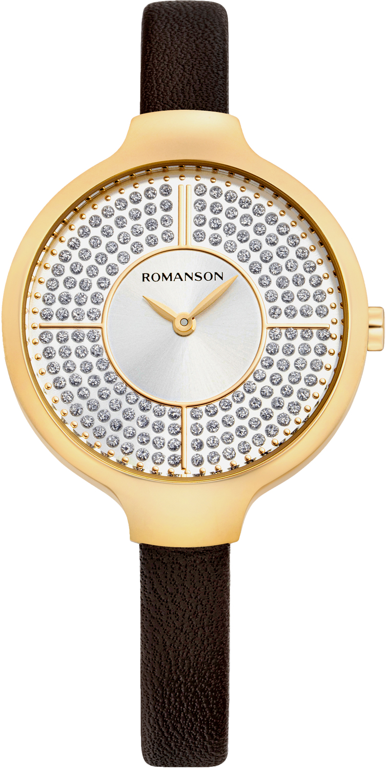 фото Наручные часы женские romanson rl0b13llg(wh)