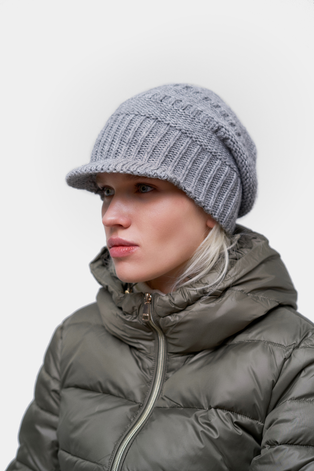 

Шапка женская Baon B340626 grey, р, Серый, B340626